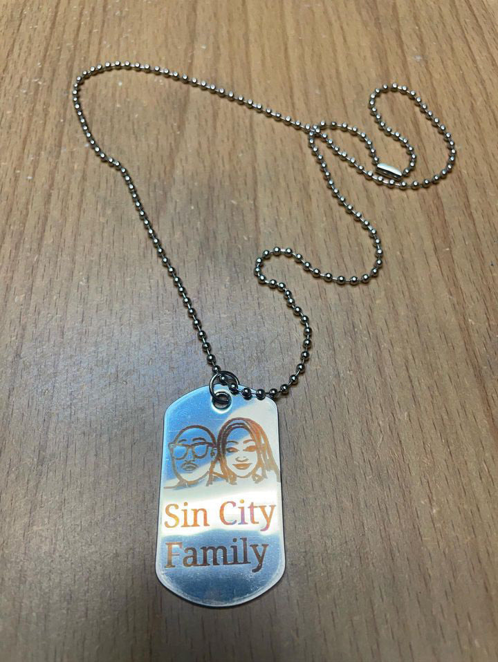 SCF "DOG-TAG" NECKLACE