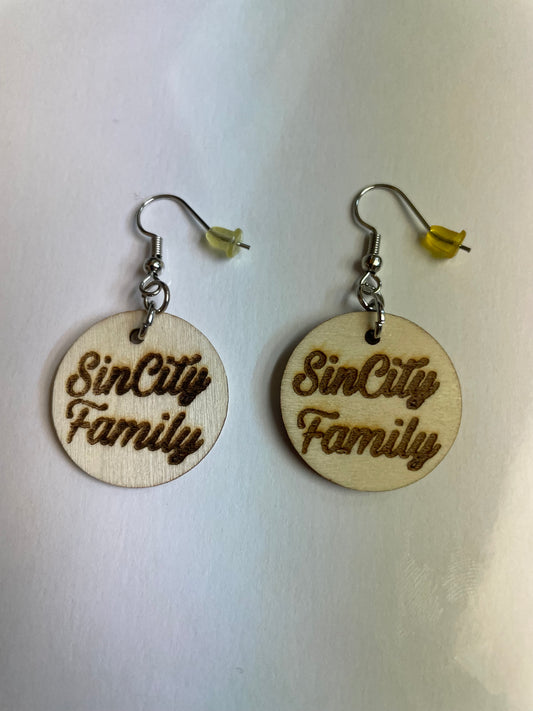 SINCITY-FAMILY EARINGS