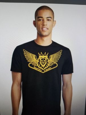 Black and Gold SCF Lion Tee