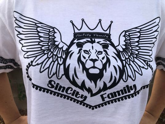 White Lion Crop Tee